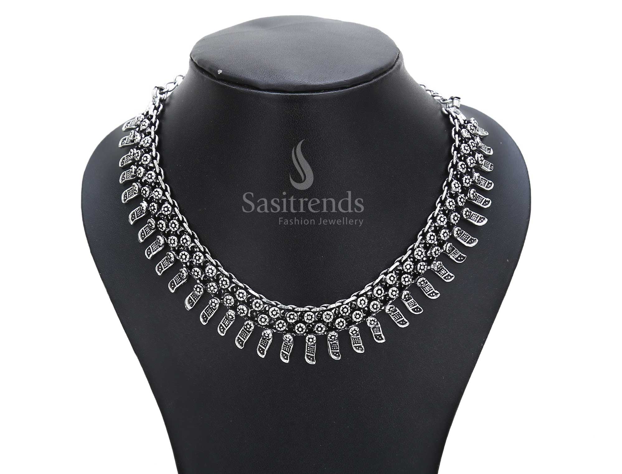 Sasitrends - Oxidised Ancestral Charm Necklace Collection - Image 4
