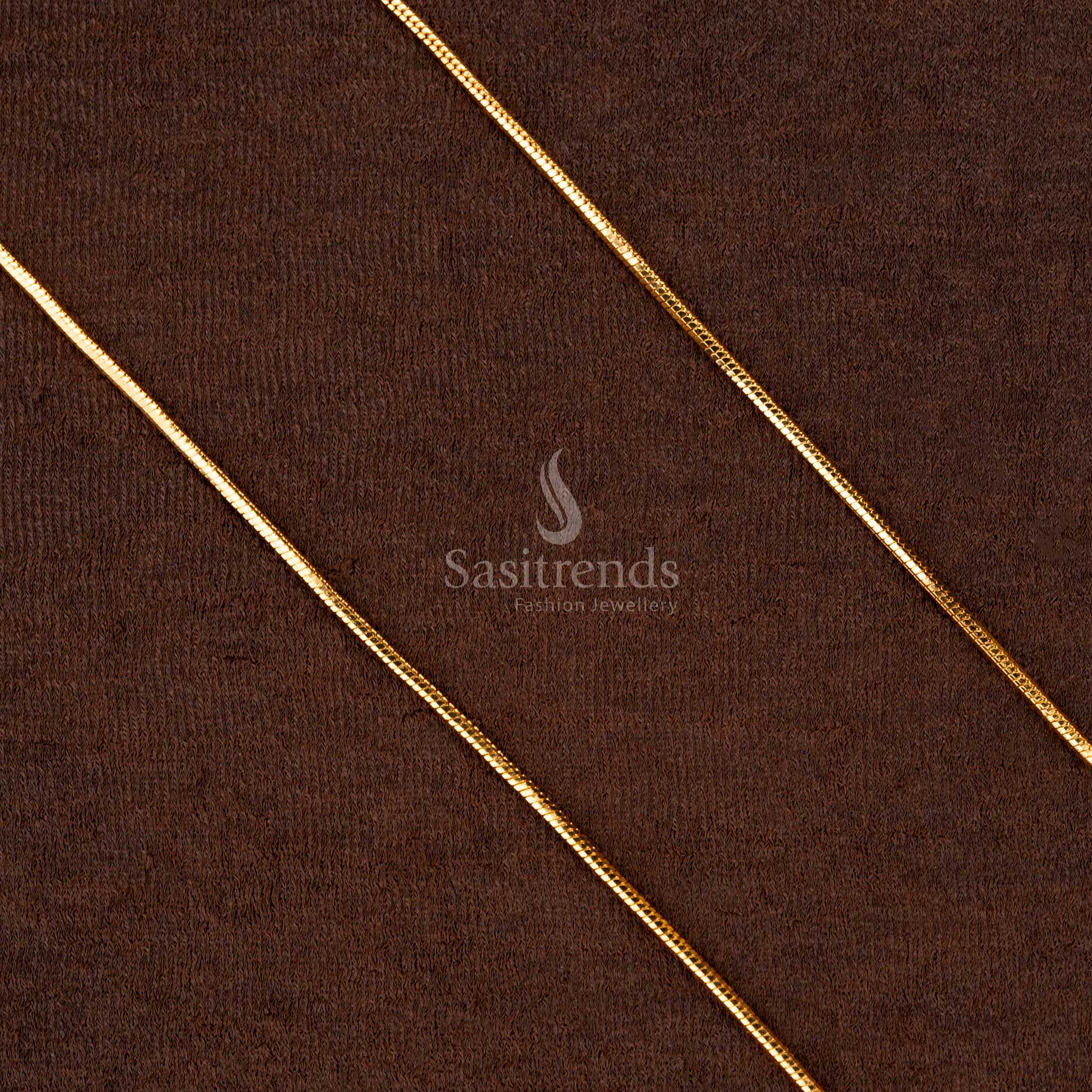 Stunning Guaranteed Micro Gold Plated Designer Chains – Elegant Traditional Wear - Sasitrends - Image 3