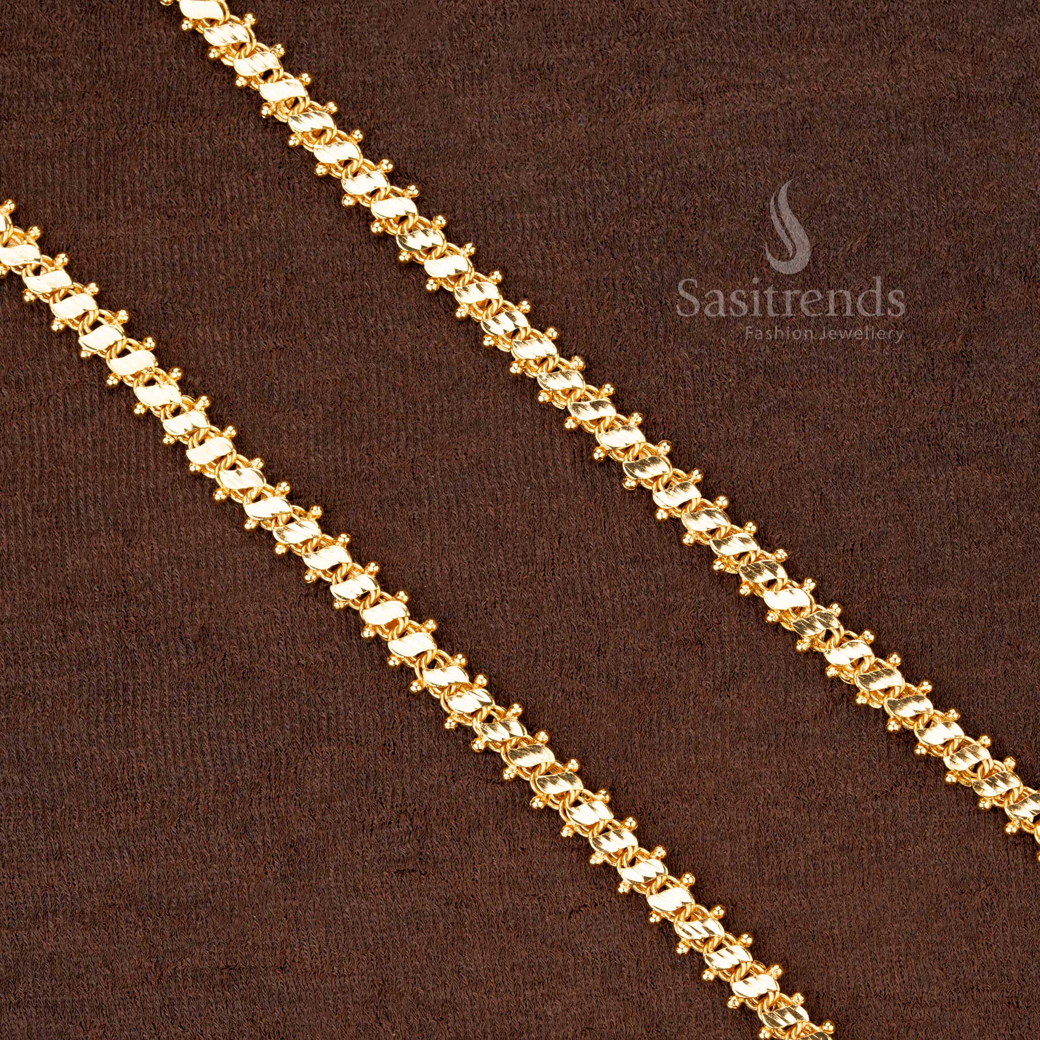 Attractive Micro Gold Plated Designer Chain with Lifetime Guarantee - Sasitrends - Image 10