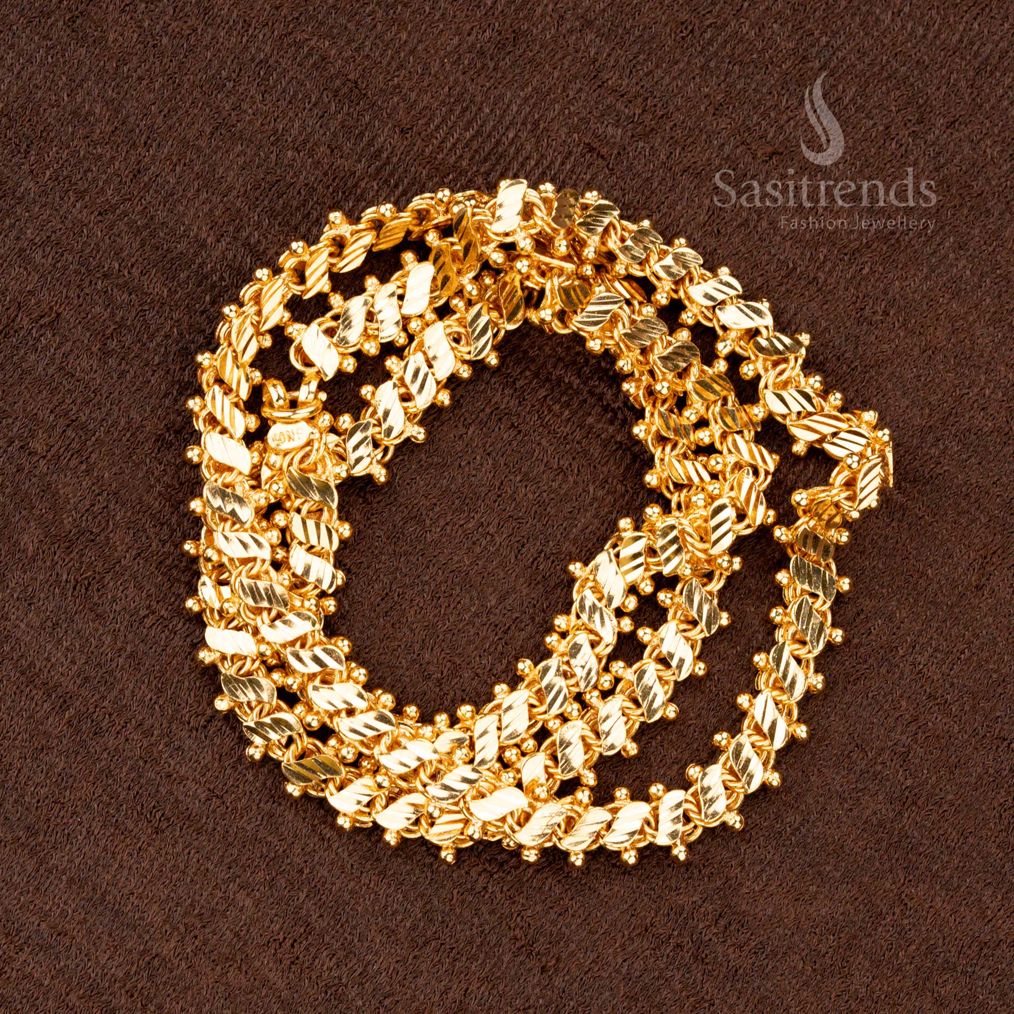 Attractive Micro Gold Plated Designer Chain with Lifetime Guarantee - Sasitrends - Image 11