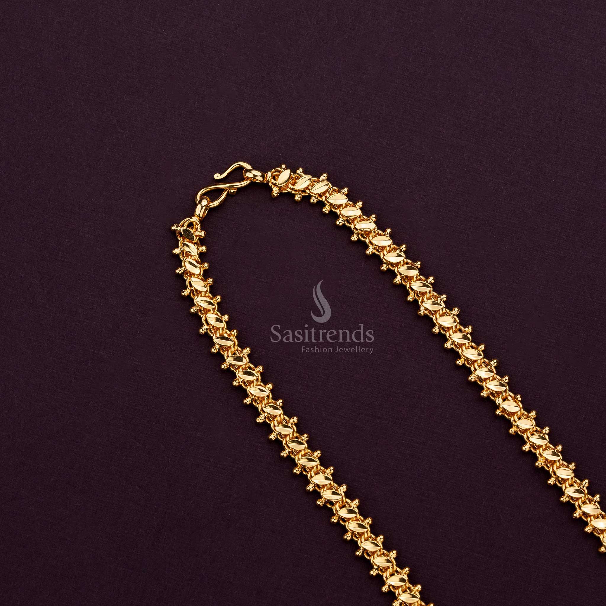 Attractive Micro Gold Plated Designer Chain with Lifetime Guarantee - Sasitrends - Image 8