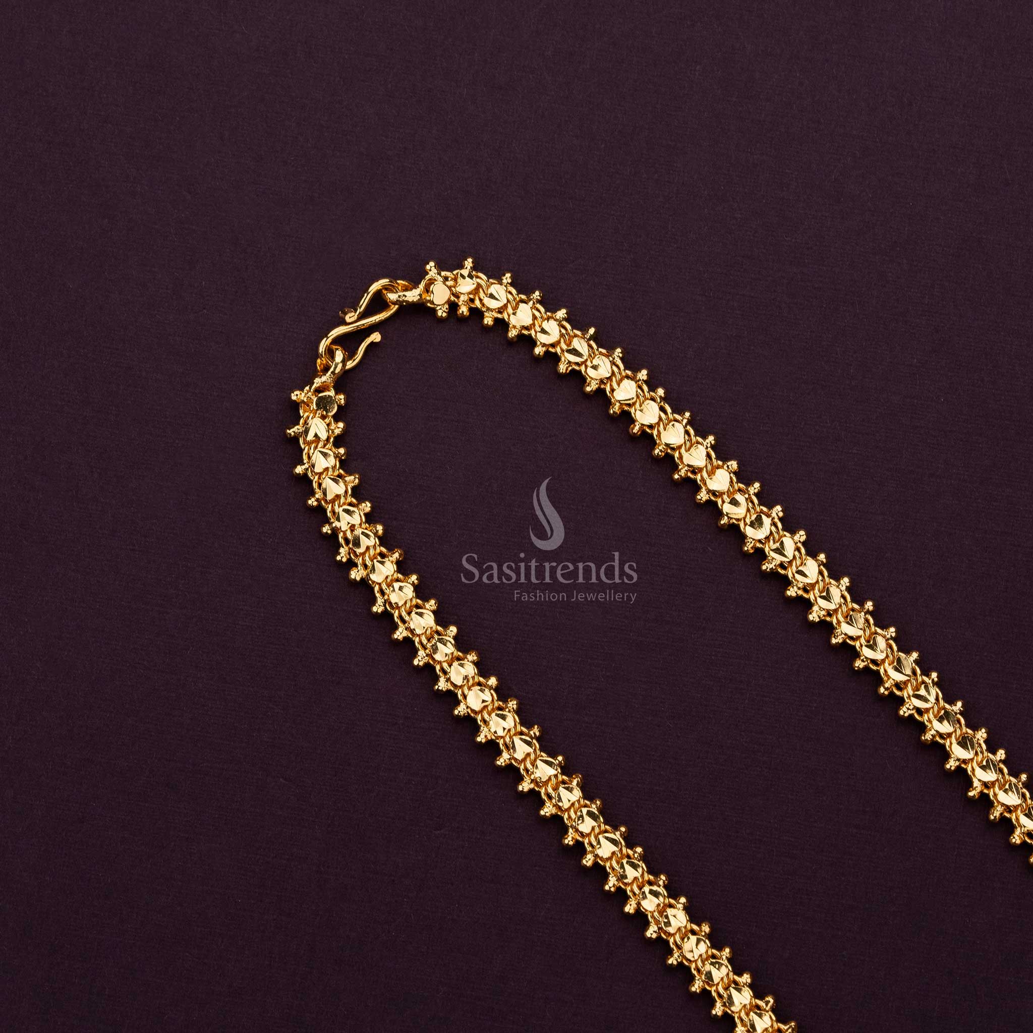 Attractive Micro Gold Plated Designer Chain with Lifetime Guarantee - Sasitrends - Image 9