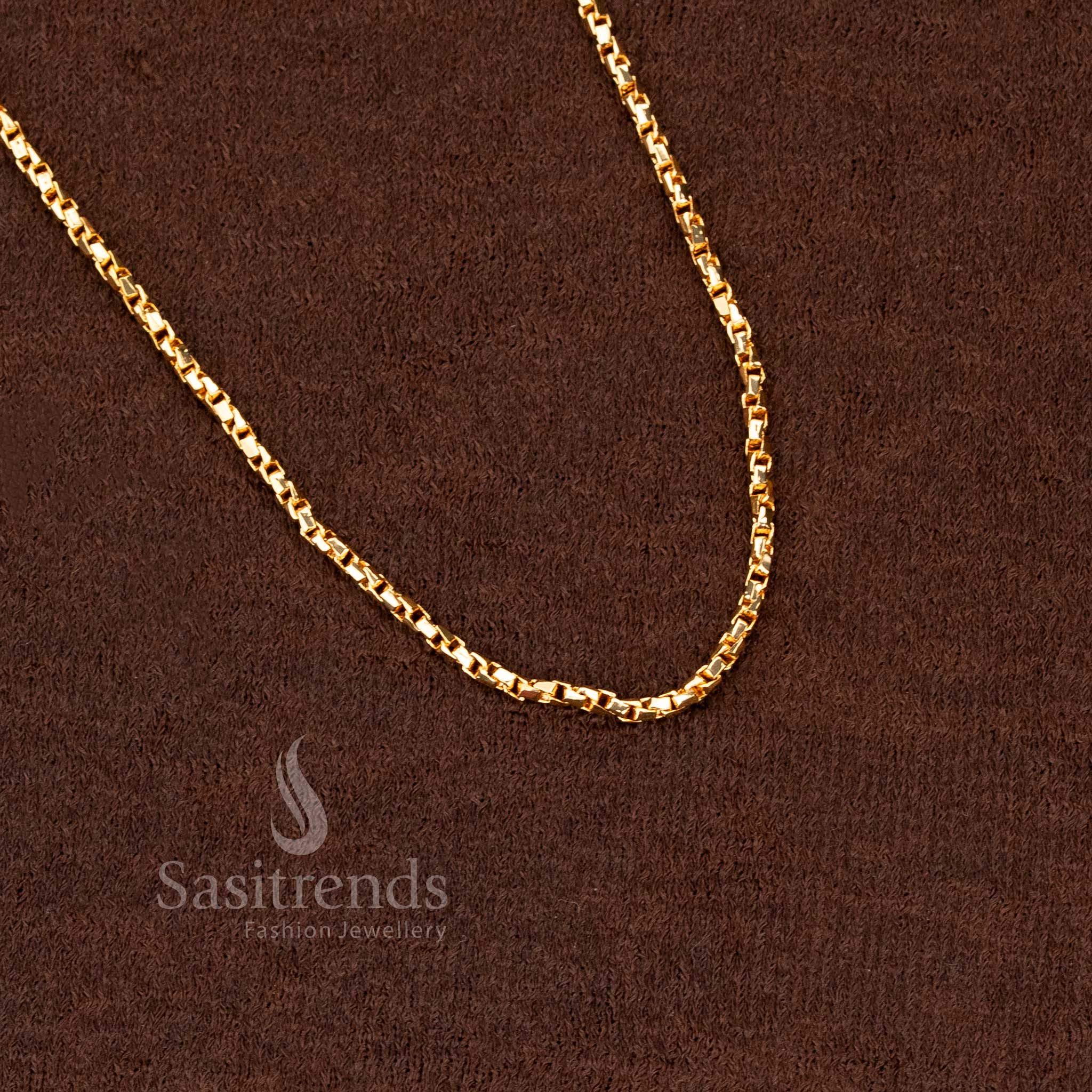 Guaranteed One Gram Micro Gold Plated Chain Collection – 24K Pure Gold Plated Traditional Chains - Image 16