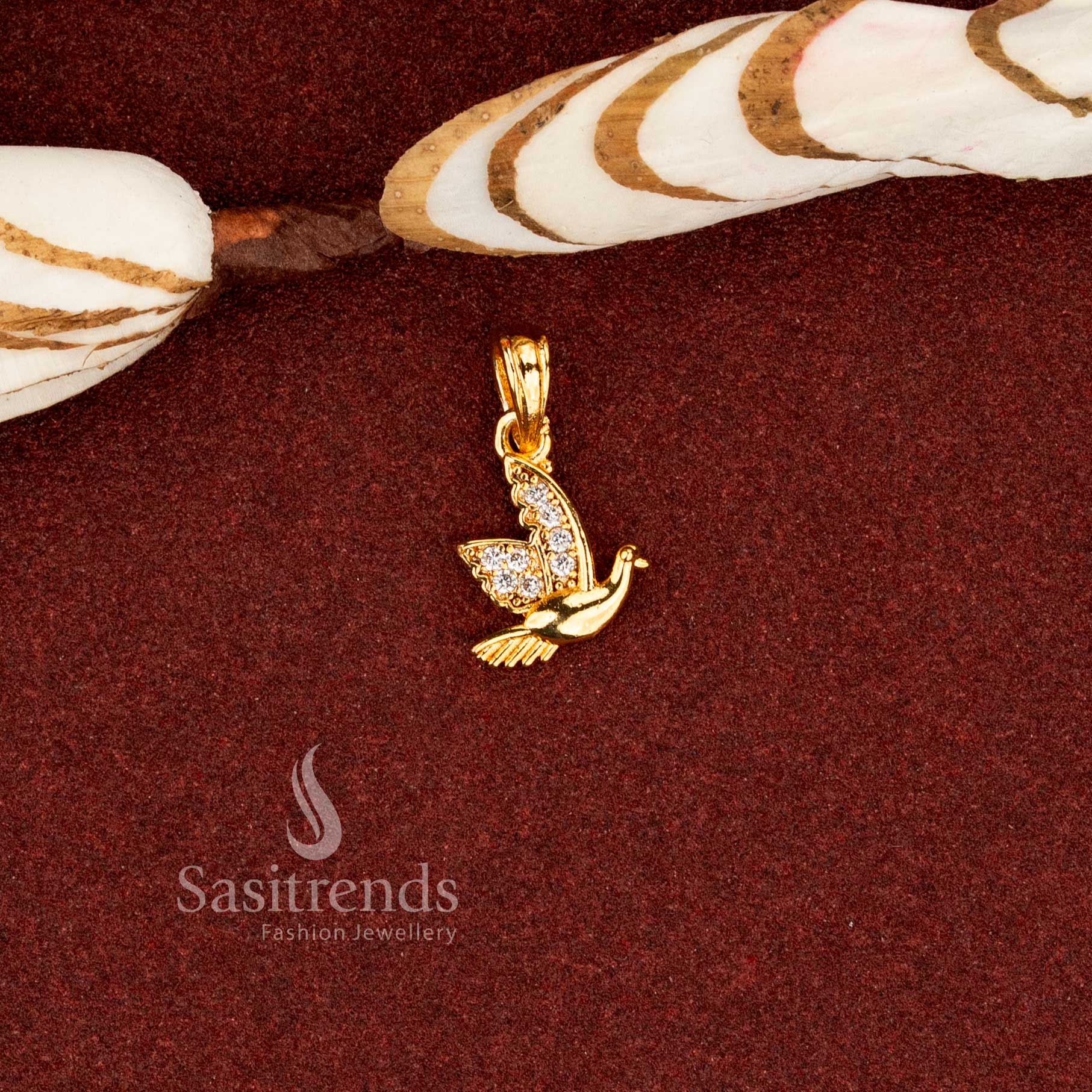 Modern Micro Gold Plated American Diamond Designer Trendy Pendant Collection for Daily Wear, Office Styling & Festive Occasions - Guaranteed - Image 16