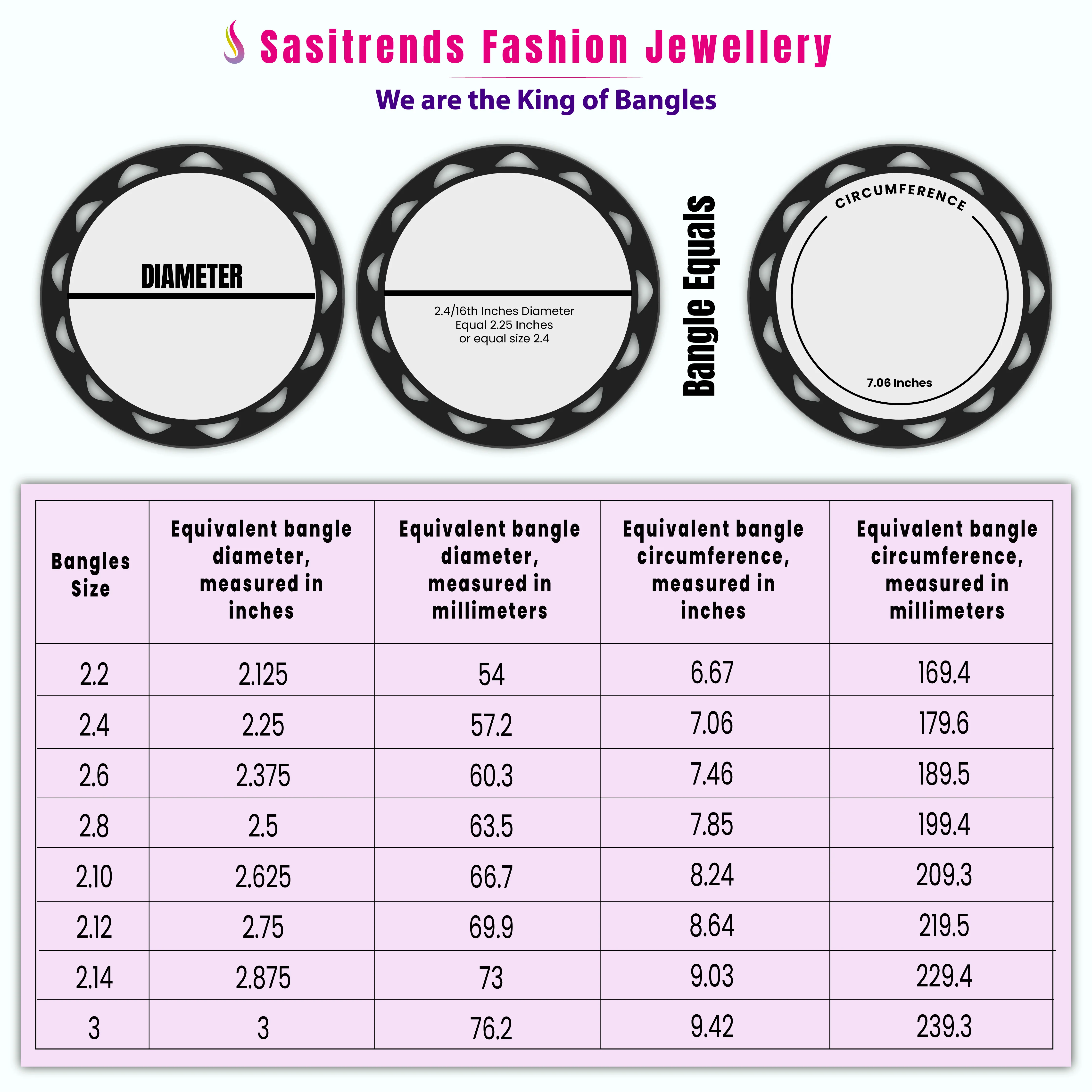 Oxidised German Silver Multistone Kada Bangles with Circular Stone Settings  - Sasitrends - Image 4