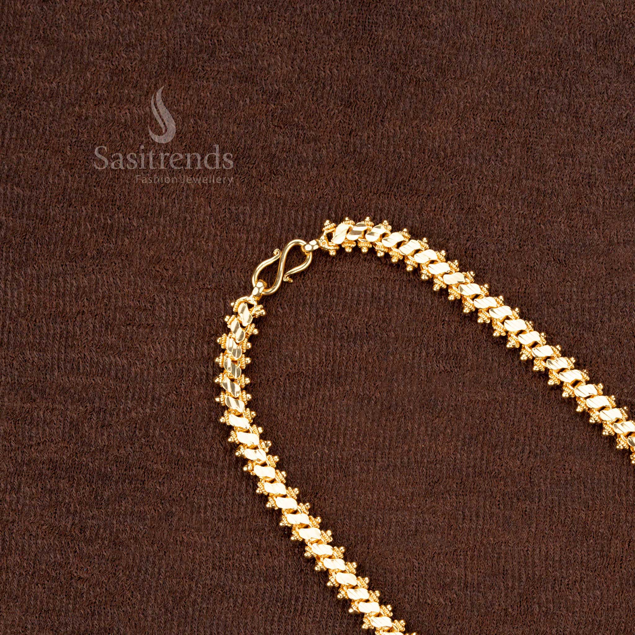 Trendy Micro Gold Plated Gajiri Chain | Latest Traditional Collection - Sasitrends - Image 17