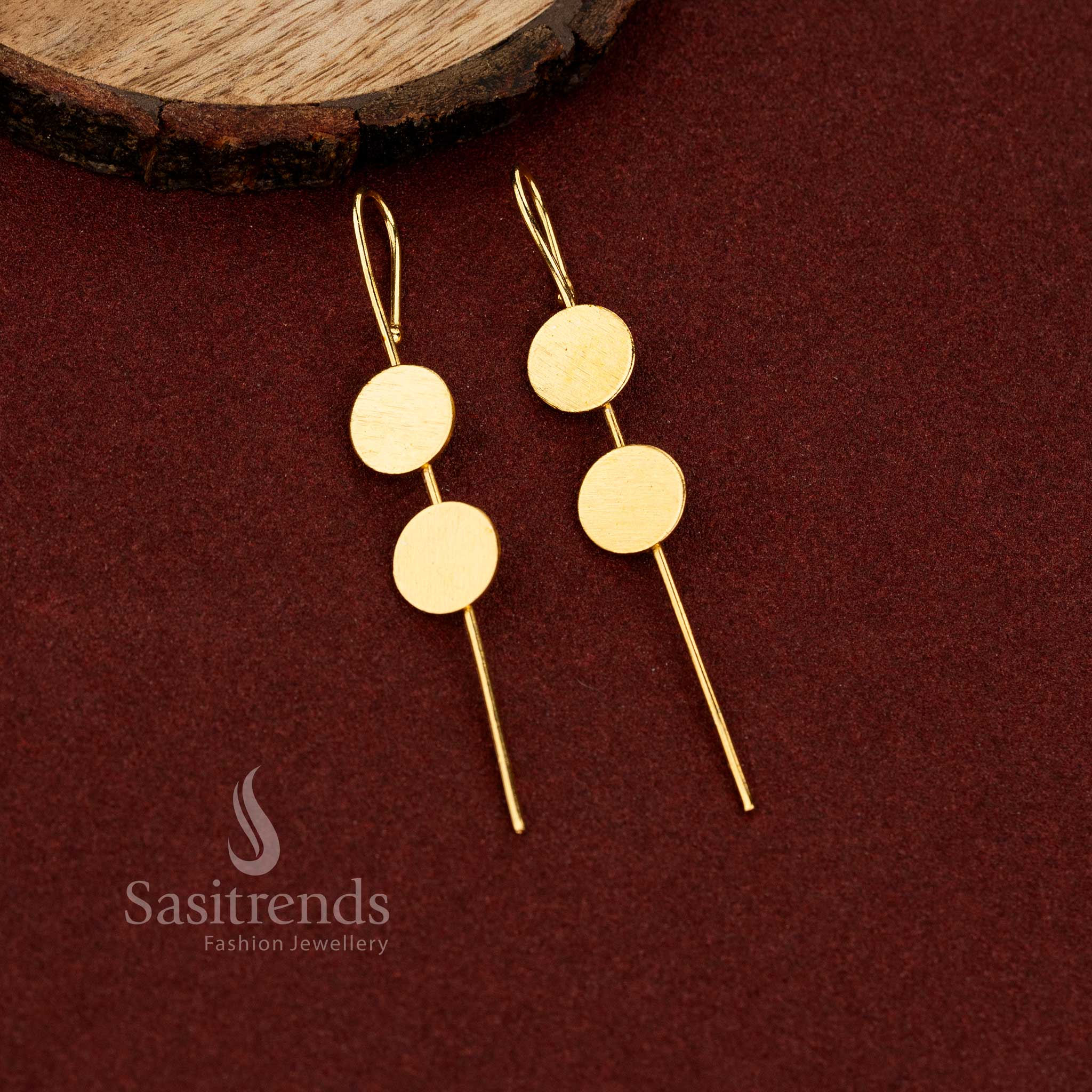 Beautifully Crafted 24K Gold Plated Trendy Ear Cuff Earrings for Girls | Elegant Fashion Jewellery Collection for Party Wear & Special Occasions - Image 28