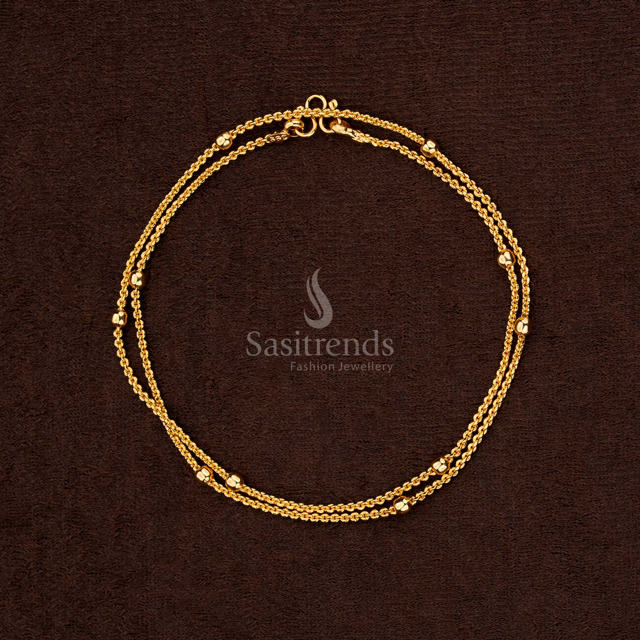 Guaranteed One Gram Micro Gold Plated Designer Chain Collection - Perfect for Traditional Occasions - Image 23