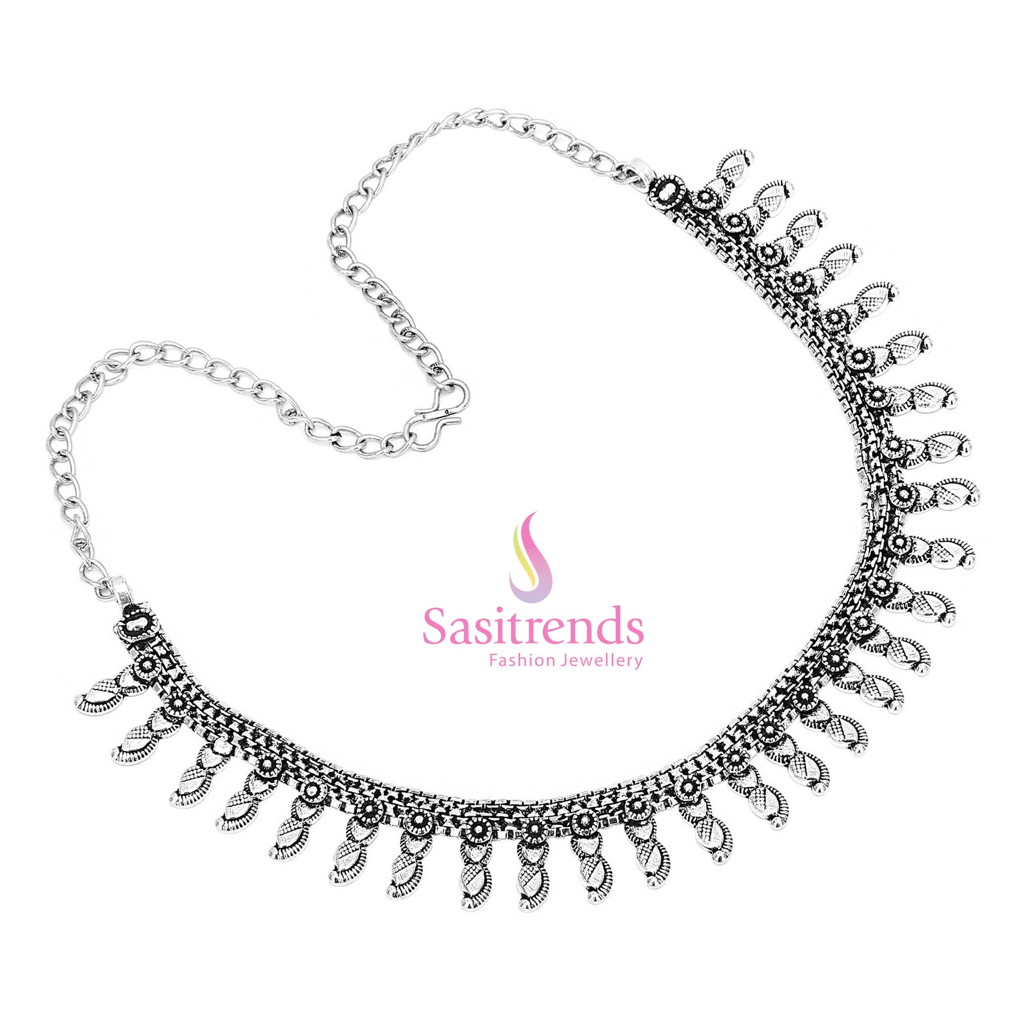 Sasitrends Oxidised Necklace Series - Timeless Tribal Elegance - Image 2